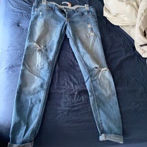 Hollister Stretch Ripped Jeans